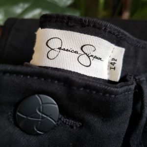 Jessica Simpson "Kiss Me Skinny" Denim Jeans Size 14P NEW!